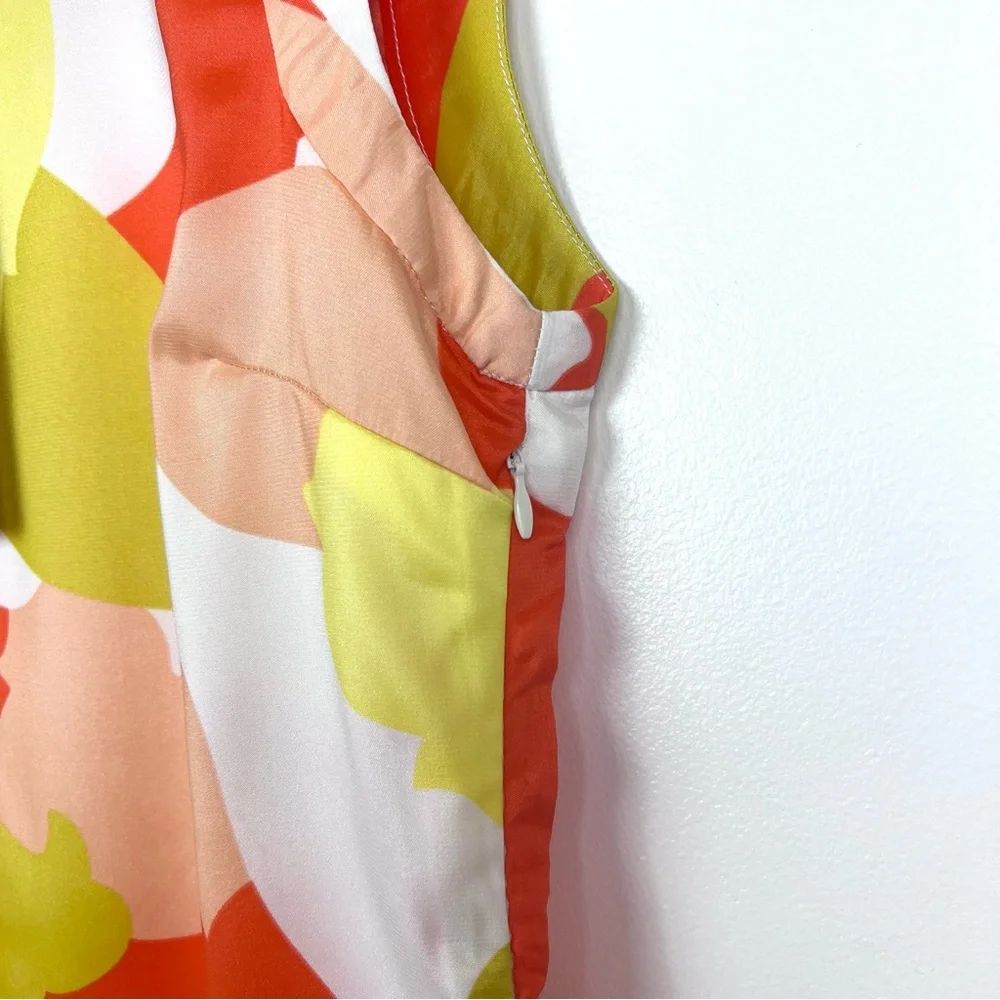 BCBG Max Sport Mod Sunshine Floral Print Sheath Shift Dress - Picture 6 of 15